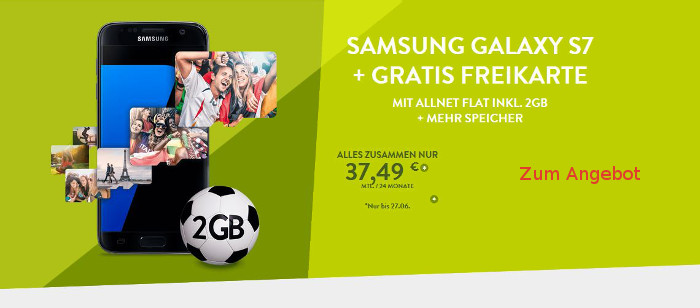 Handy mit Vertrag Samsung Galaxy S7