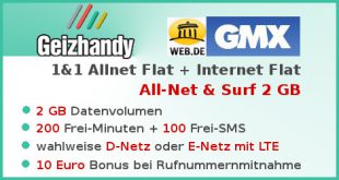 Tarif mit Allnet Flat und Internet Flat