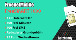 Smartphone Tarife FreeSMART von FreenetMobile