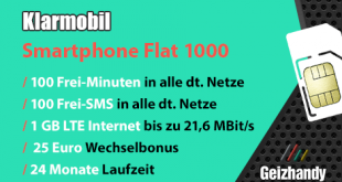 Klarmobil Smartphone Flat
