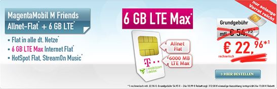 Allnet Flat 6 GB LTE Deal