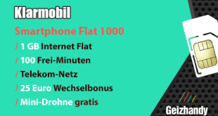 Klarmobil Smartphone Flat 1000