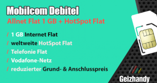 Allnet Flat 1GB + HotSpot Flat