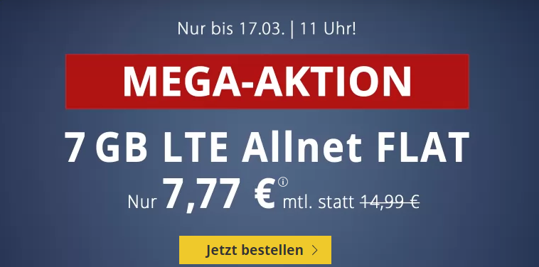 7 GB Allnet Flat Deal